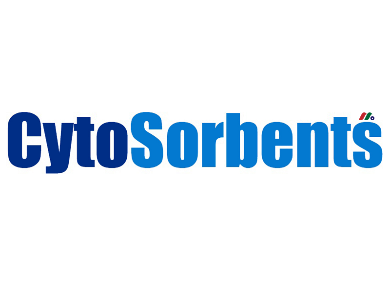 医疗设备公司：CytoSorbents Corporation(CTSO)